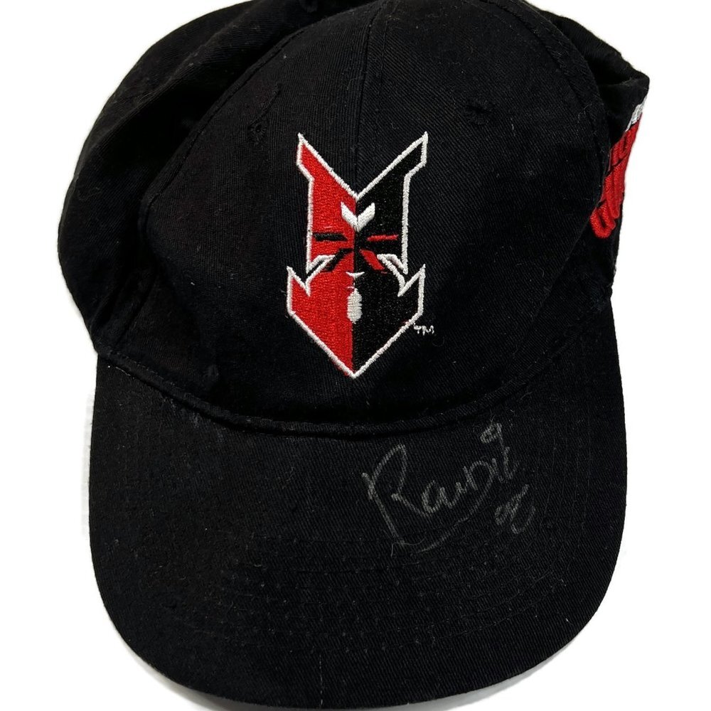 Indianapolis Indians Minor League Baseball Hat Cap Black Autographed‎ Signed